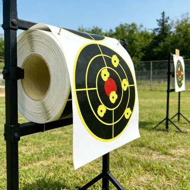 REAL Color-impact Sticker Targets 3 inch 4 inch 20 100 200 250 Counts Pack Black into Yellow 5310 Tactical Equipment
