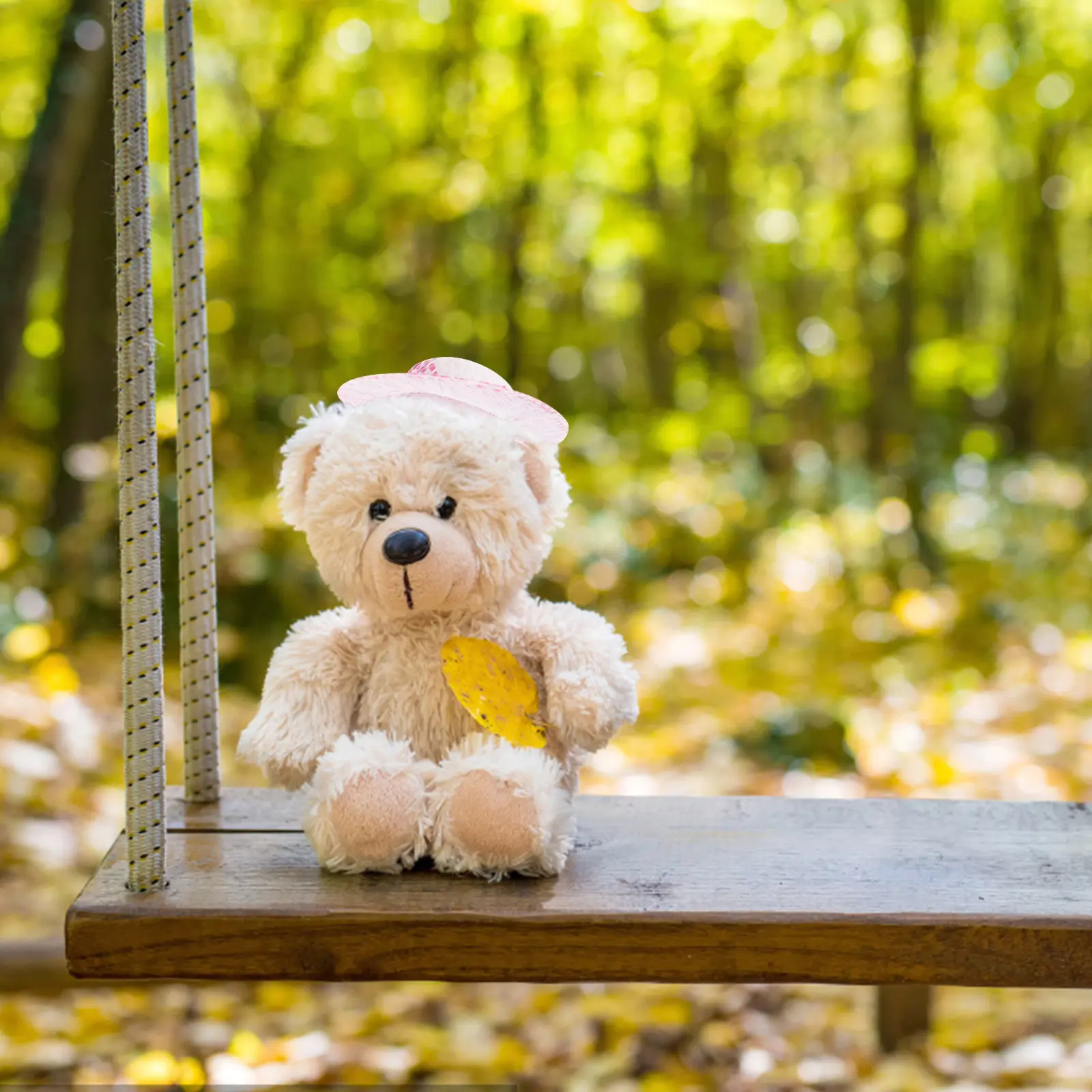 

12 шт. полосатых мини-шляпок для творчества, креативные аксессуары для DIY-проектов, детальная работа, очаровательный декоративный элемент, компактный и легкий дизайн