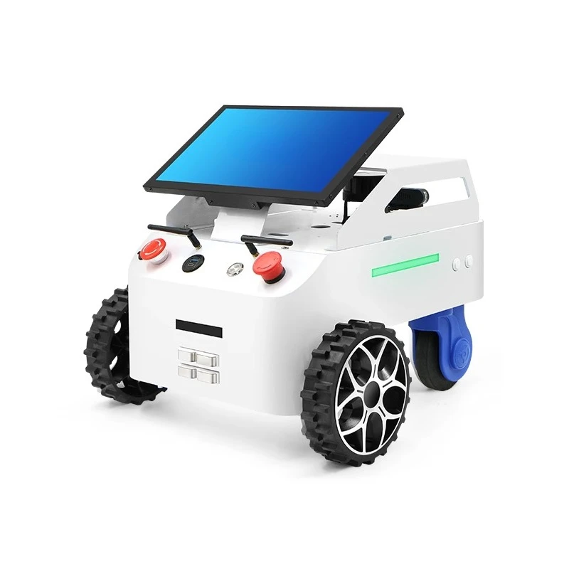 

Lawn mowing robot developer kit automatic recharge ultrasonic obstacle avoidance