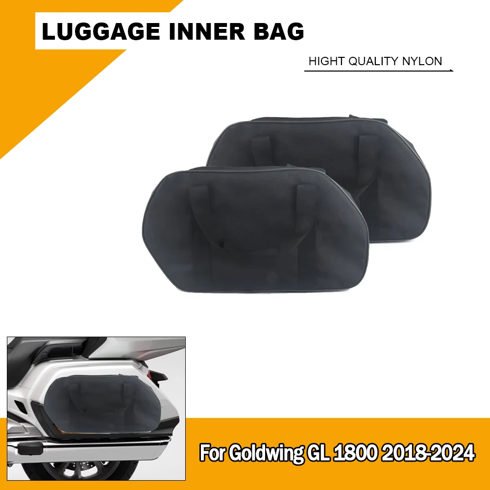 New Motorcycle Luggage Bag Side Box Saddlebag Inner Liner storage bag For Honda Goldwing Gold Wing GL1800 2018 - 2024