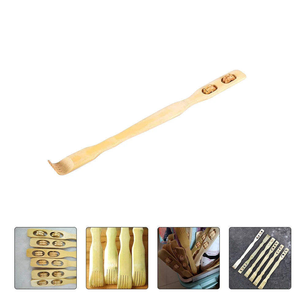 

5pcs Back Scratcher Bamboo Massage Device Elderly Body Scar Wood Telescoping Self Massager Safe EnvironmentallyFriendly