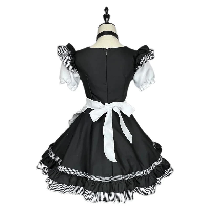 Lolita kat meisje meid cosplay kostuums Japanse kawaii plus size Love Live cosplay anime roze jurk zoete studentenfeestoutfits