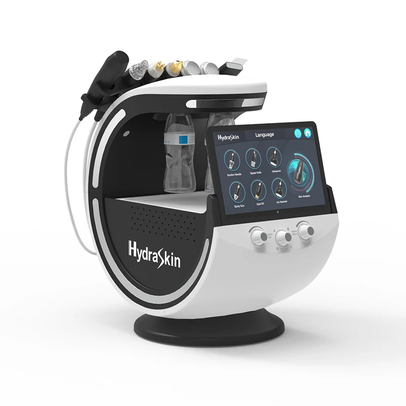 

Multi Functional Skin Management Beauty Skin Analyzer Hydra Water Peel Hydrodermabrasion SPA Massage Facial Cleaning Machine
