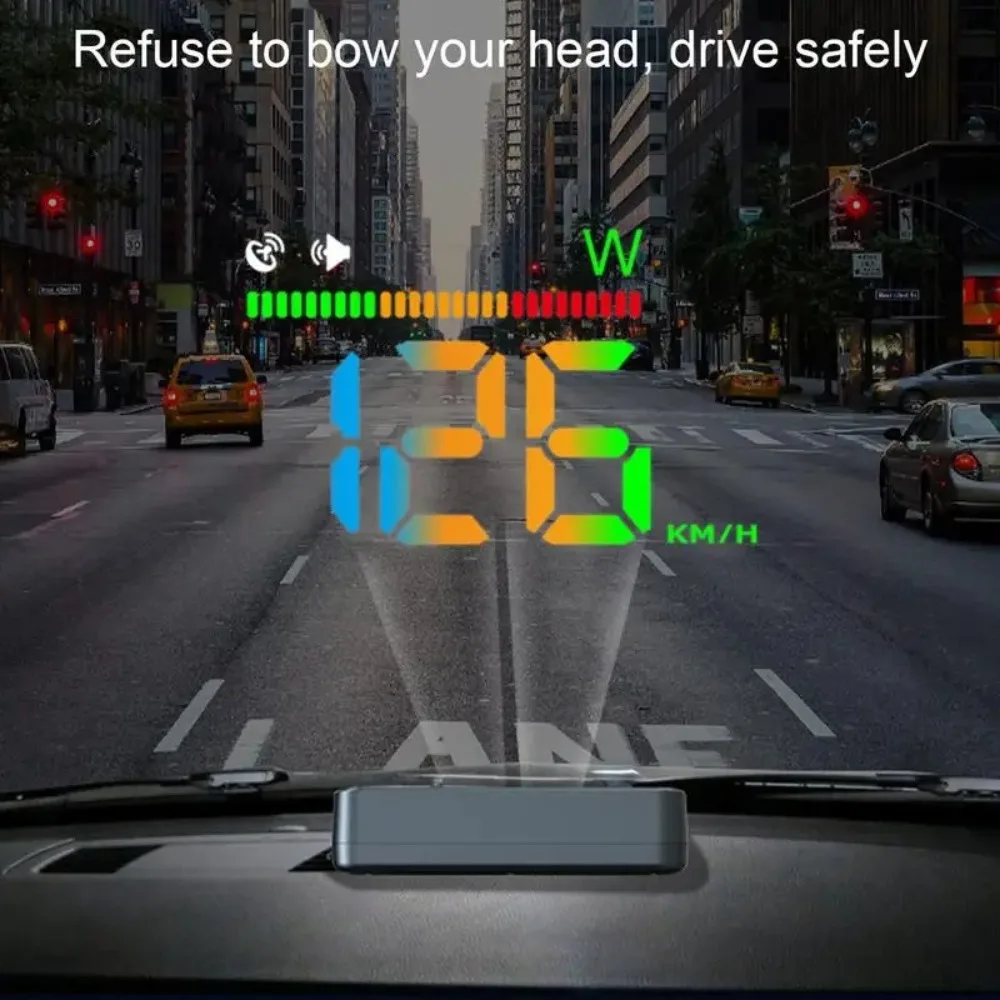 Windshield Projector Heads Up Display Multipurpose Auto Electronic Device Speedometer MPH KM/H Digital Speedometer Car