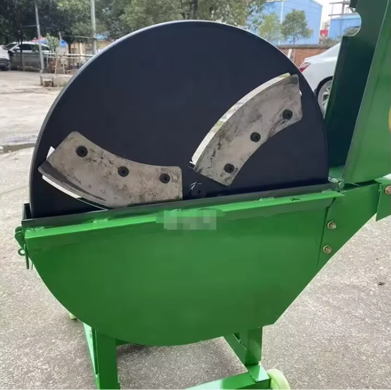 Tree Shredder  Chicken and Duck Farming Banana Rod Banana Tree Shredder Corn Straw Feed Chaff Cutter