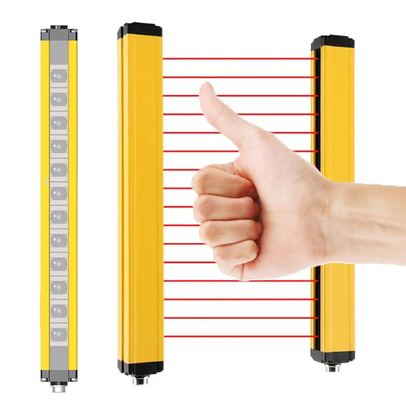 DC24V Laser Light Curtain Robotic Use Fence Automatic Safety Light Curtain Sensor Safety Light Curtain Top Ranking Products
