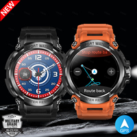 VWAR Premium GPS Smart Watch Outdoor Altimeter Barometer AMOLED Screen Built-in GPS & Compass Military Sports Smartwatch Men