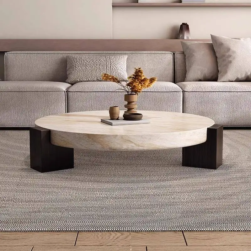 

Livingroom Luxury Coffee Tables Beige Decoration Modern Decor Coffee Tables Small Center Apartment Mesa De Centro Furniture Home