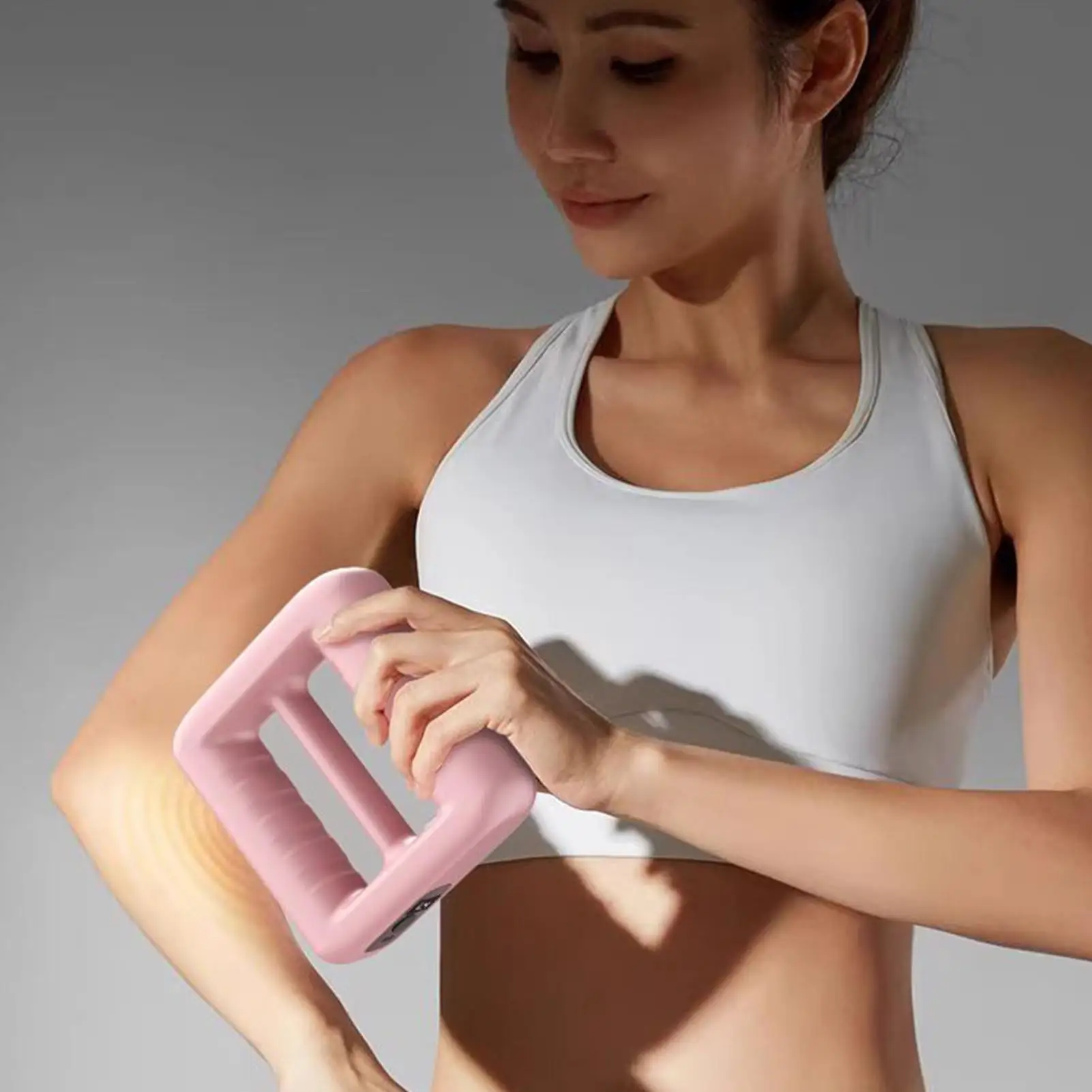 

Электрический массажер для фасции, ручной эргономичный беспроводной массажер для расслабления мышц, перезаряжаемый массажер для фасции для