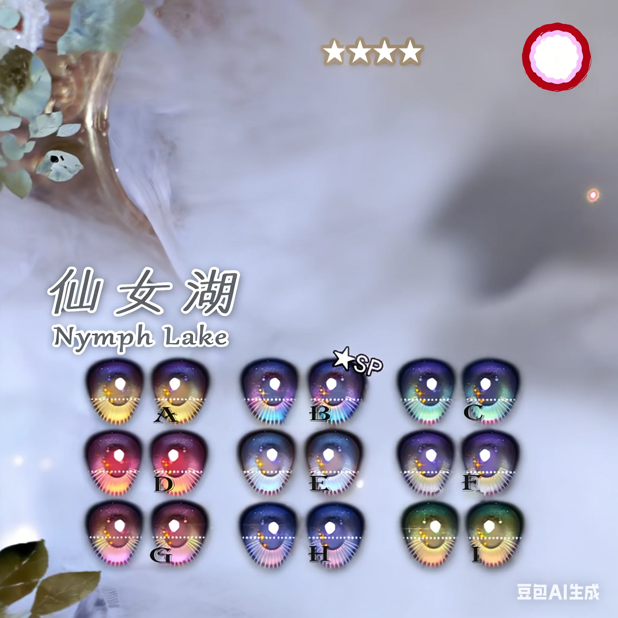 

BJD eyes doll Metallic effect eyes 10mm-24mm doll acrylic eyes for 1/8 1/6 1/4 1/3 BJD SD doll accessories doll eyes glitter