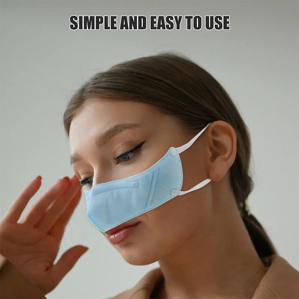 

2 pcs Nose Protector Warm Cover for Winter Dry Sleep Anti Dust Non Woven Fabric Lightweight Outdoor Use