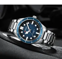 Reloj CURREN 8450 de marca superior de lujo deportivo nuevo para hombre, reloj militar resistente al agua Original para hombre, reloj de pulsera de cuarzo con correa de acero inoxidable