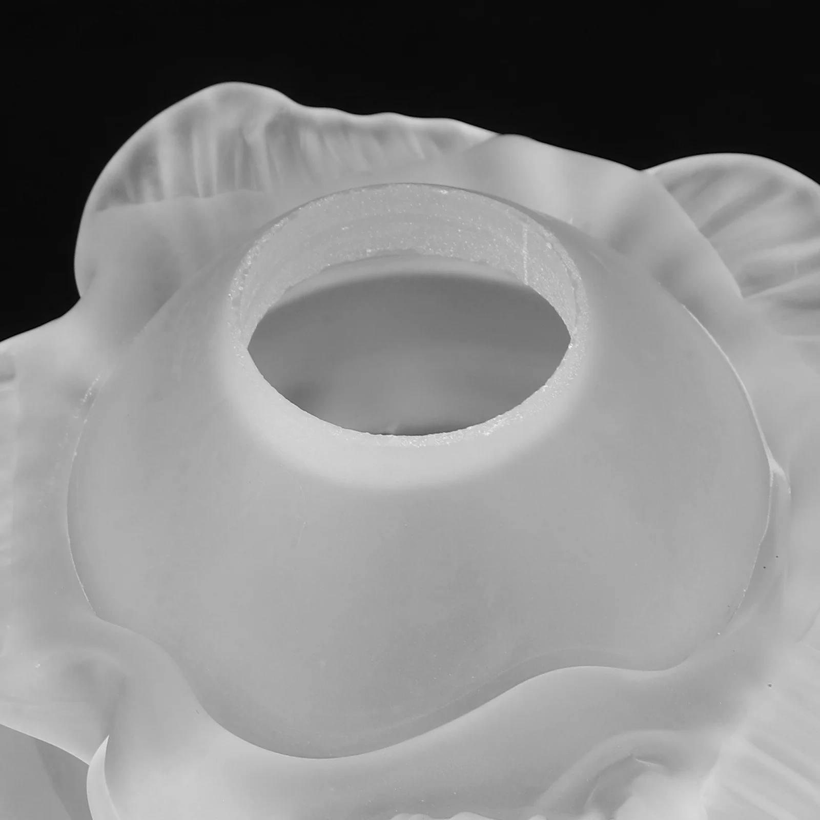 

E14 Glass Lampshade Layered Design Minimalist Decorative Cover for Wall Lamps Safe Practical Long Term Use Lamp Shades