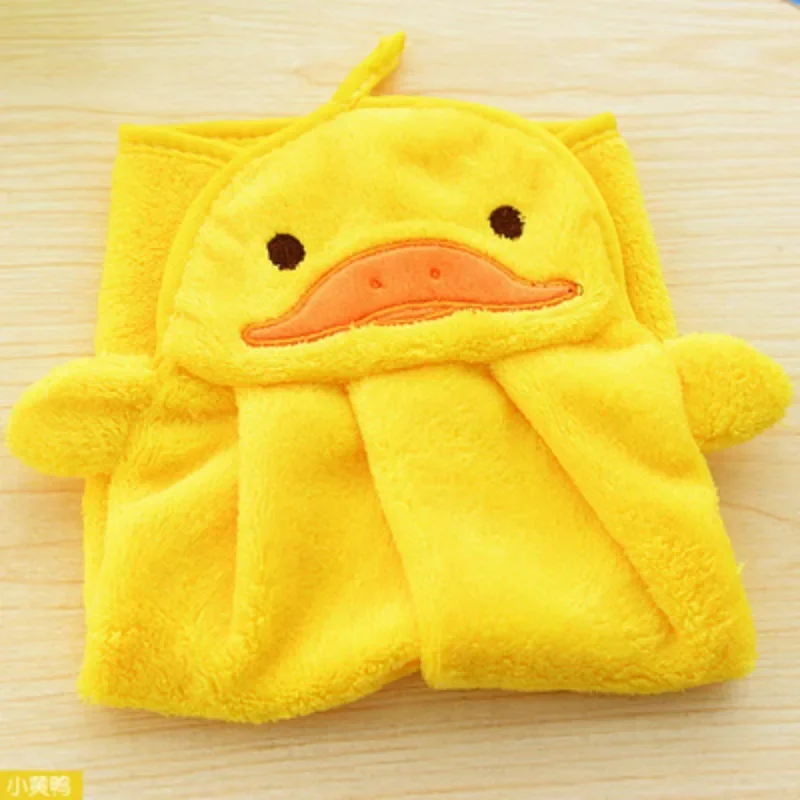 Baby Nursery Hand Towel Bath Towels Toddler Soft Plush Cartoon Animal Wipe Hanging Bathing Towel For Children kitchen Towel