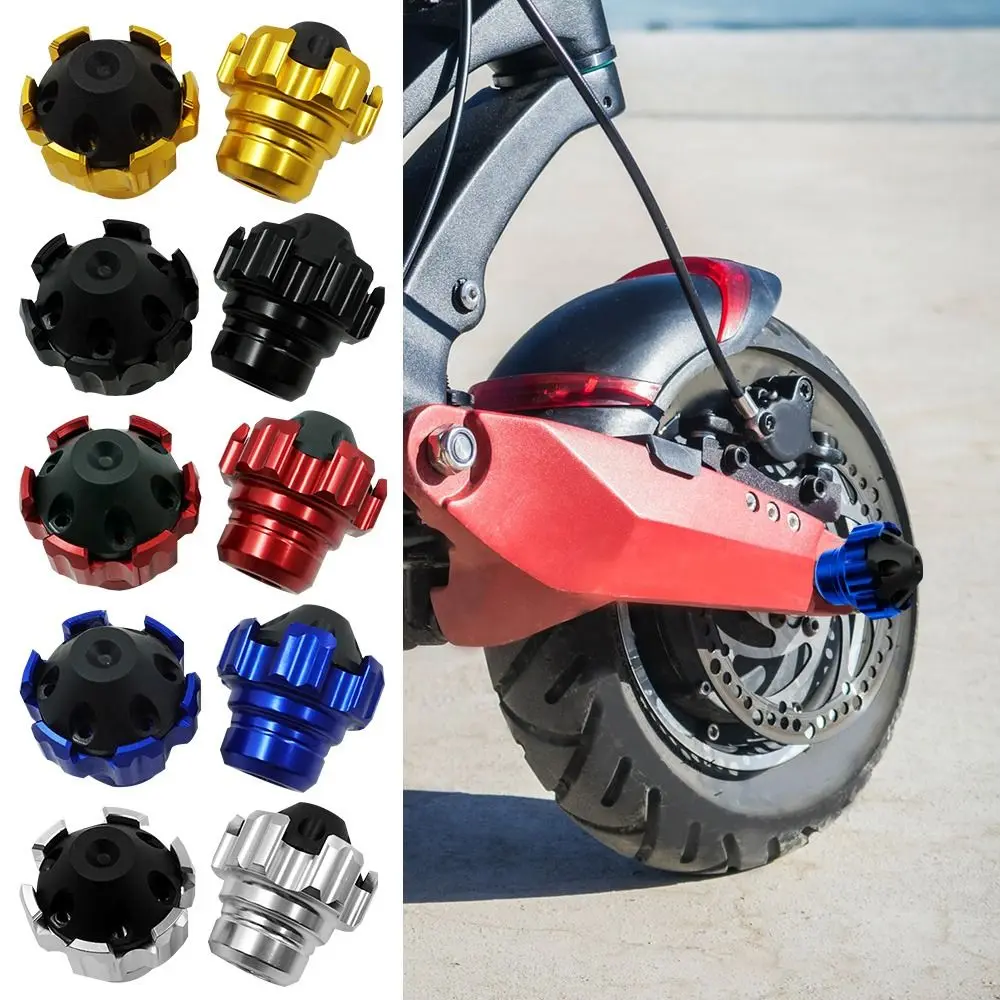 Motorbike Aluminum Alloy Decoration Shock Absorption Anti Crash Protector Protection Pads Slider Cups