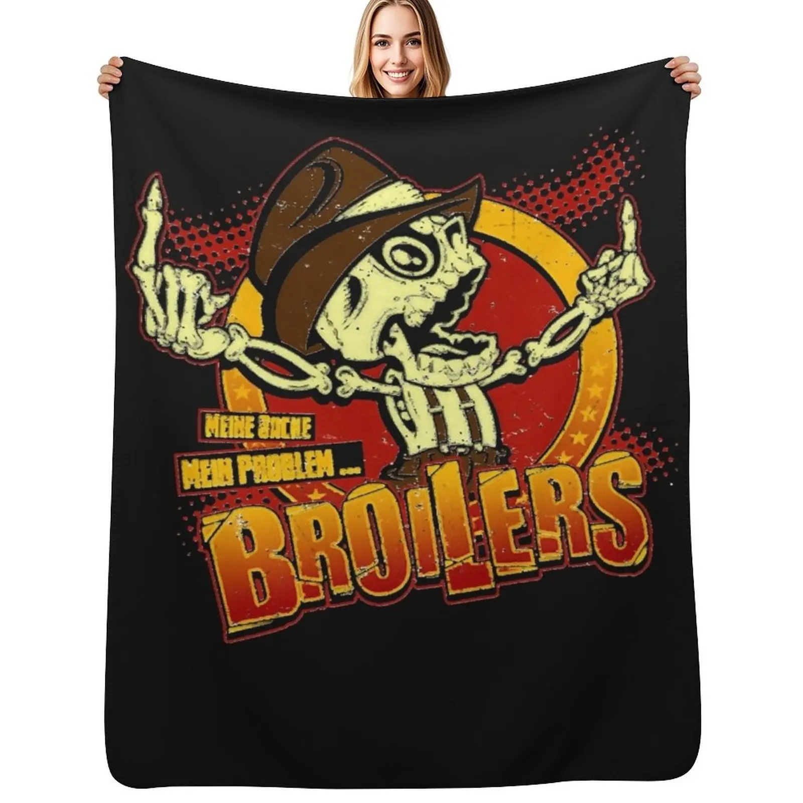 

Broiler chicken Throw Blanket Fashion Sofas Thins Designers Decorative Sofas Blankets