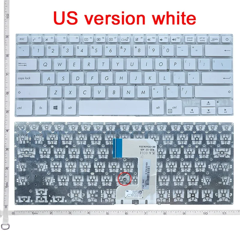 

Новая клавиатура для ноутбука SP/RU/US для ASUS E406 L406 E406M E406S E406MA E406SA3160