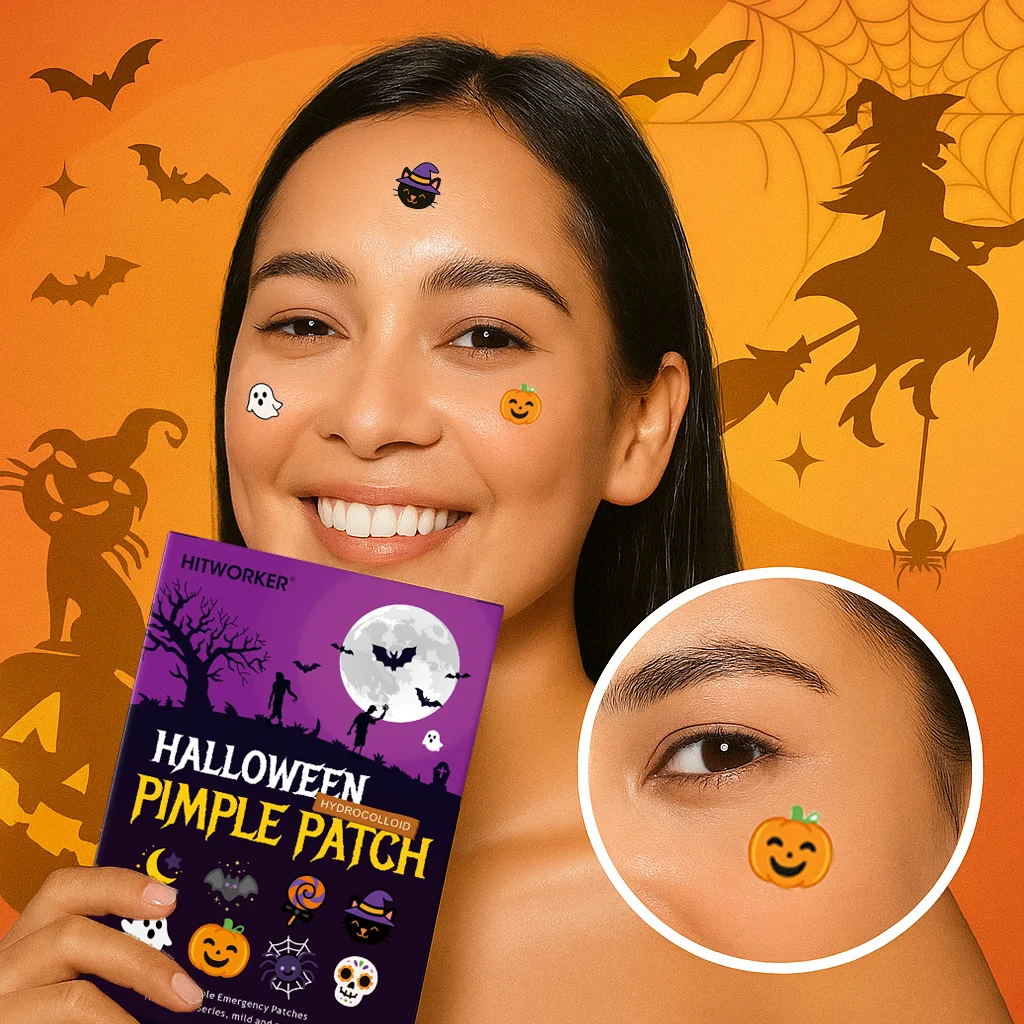 رقعة حب الشباب الغروانية المائية، جوهر العناية لتنظيف الوجه، ملحق الأدوات، غير مرئي ومقاوم للماء، مناسب لجميع أنواع البشرة