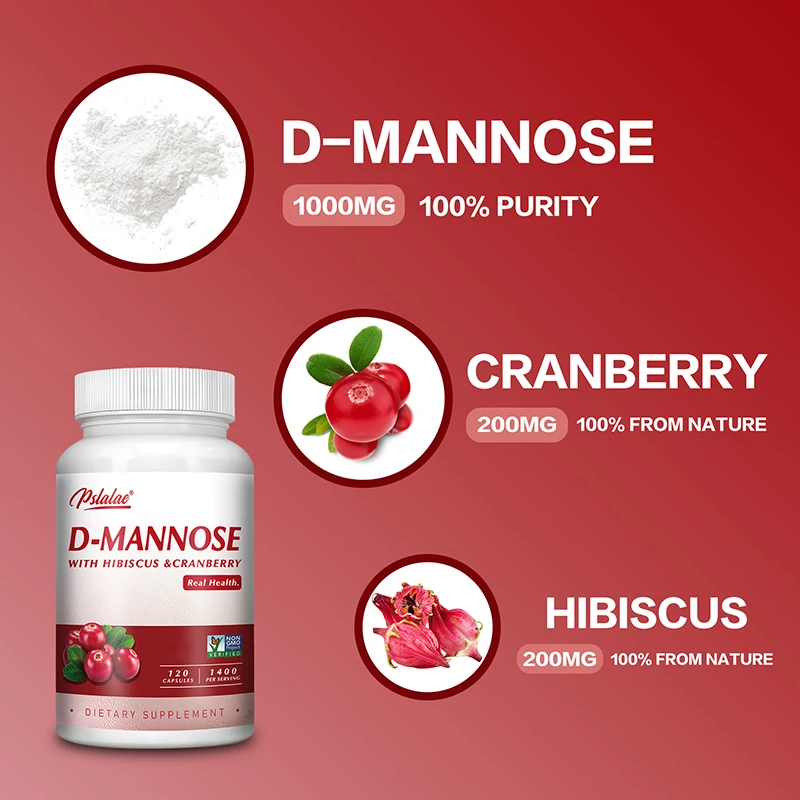 D-Mannose - Supports Bladder Health in Men and Women, Helping To Clean, Flush and Protect The Urethra