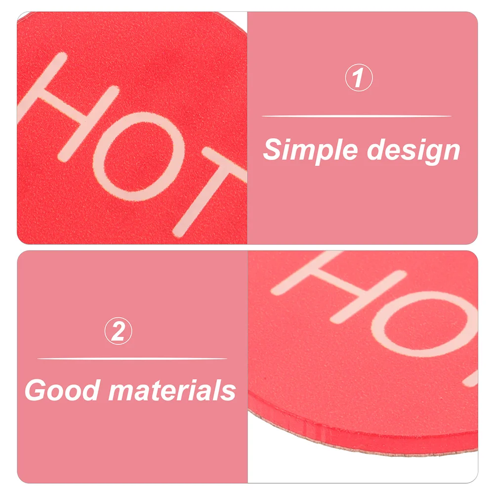 

20Pcs Hot Cold Water Sticker Labels Acrylic Durable Self Adhesive Bathroom Faucet Signs Hotel Kitchen Supplies