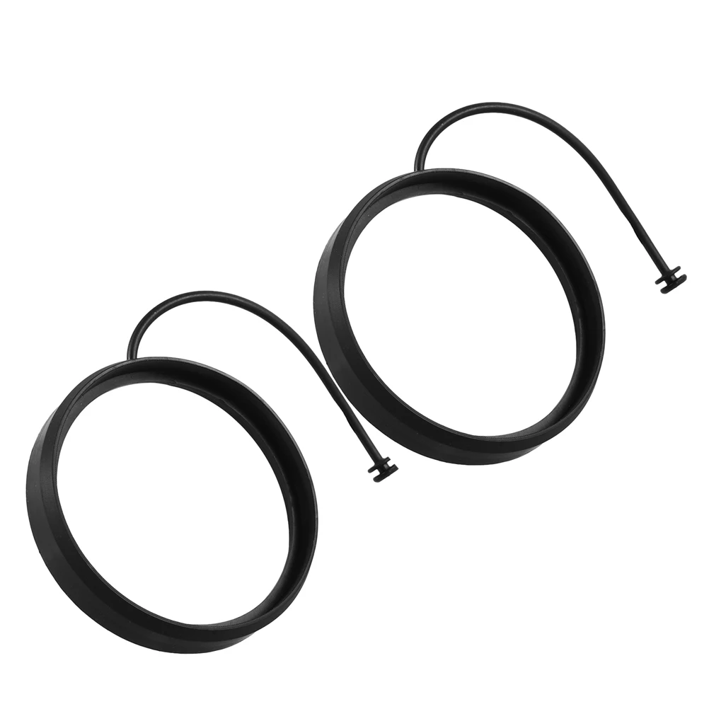 

2Pcs Fuel Tank Cap Anti-lost Rope Durable TPE Gas Lid Car Oil Filling Cable Lanyard Black Tether Wide Compatibility Easy