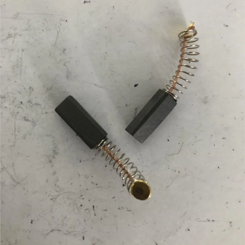 2pcs Electric Component Replacement Power Tool Motor Carbon Brush 4mmx6mmx15mm 0.16" x 0.24" x 0.5"