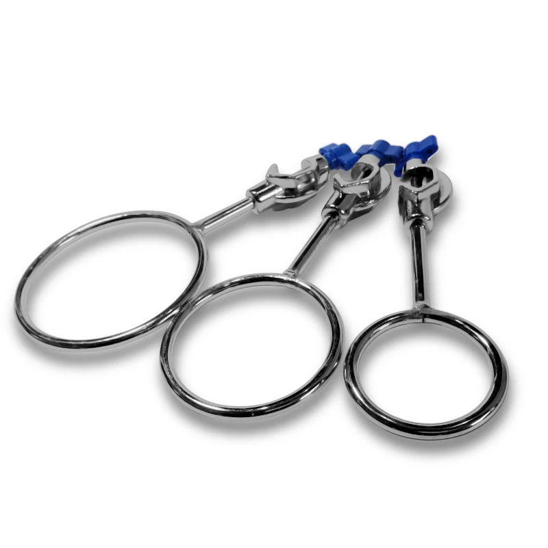 

Лабораторные медицинские исследования, ретортный кольцевой зажим для опорной подставки, платформа, зажим для колбы, зажимное кольцо, держатель горелки Bosshead, металлическая ручка