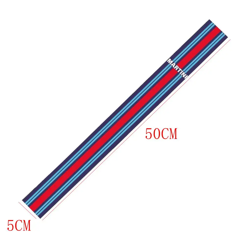 Motorcycle sticker Martini cocktail Martini Le Mans racing retro shell helmet fuel tank mudguard reflective waterproof sticker