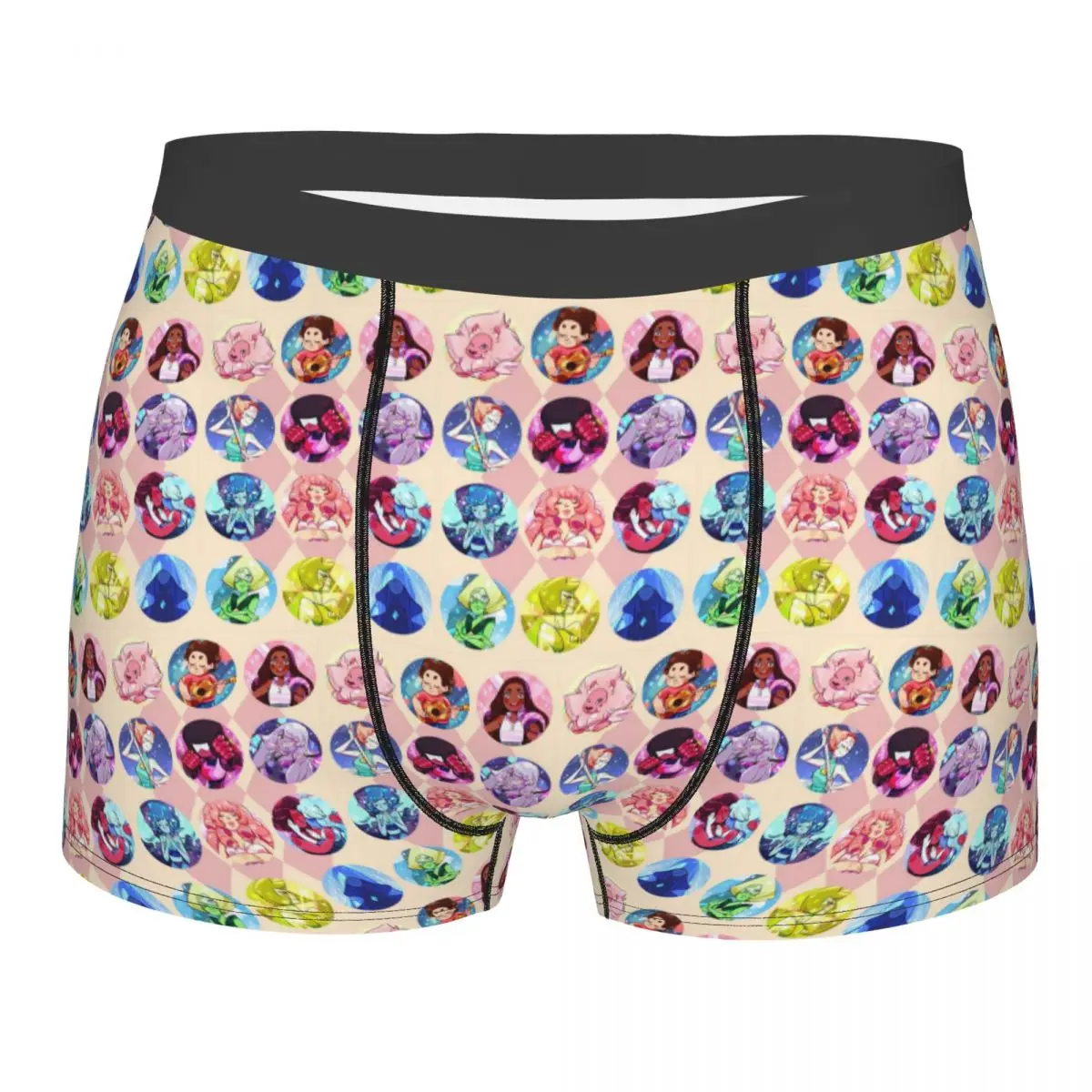 Boxer Underpants Shorts Steven Universe Panties Male Breathable Underwear for Homme Man Boyfriend Gift
