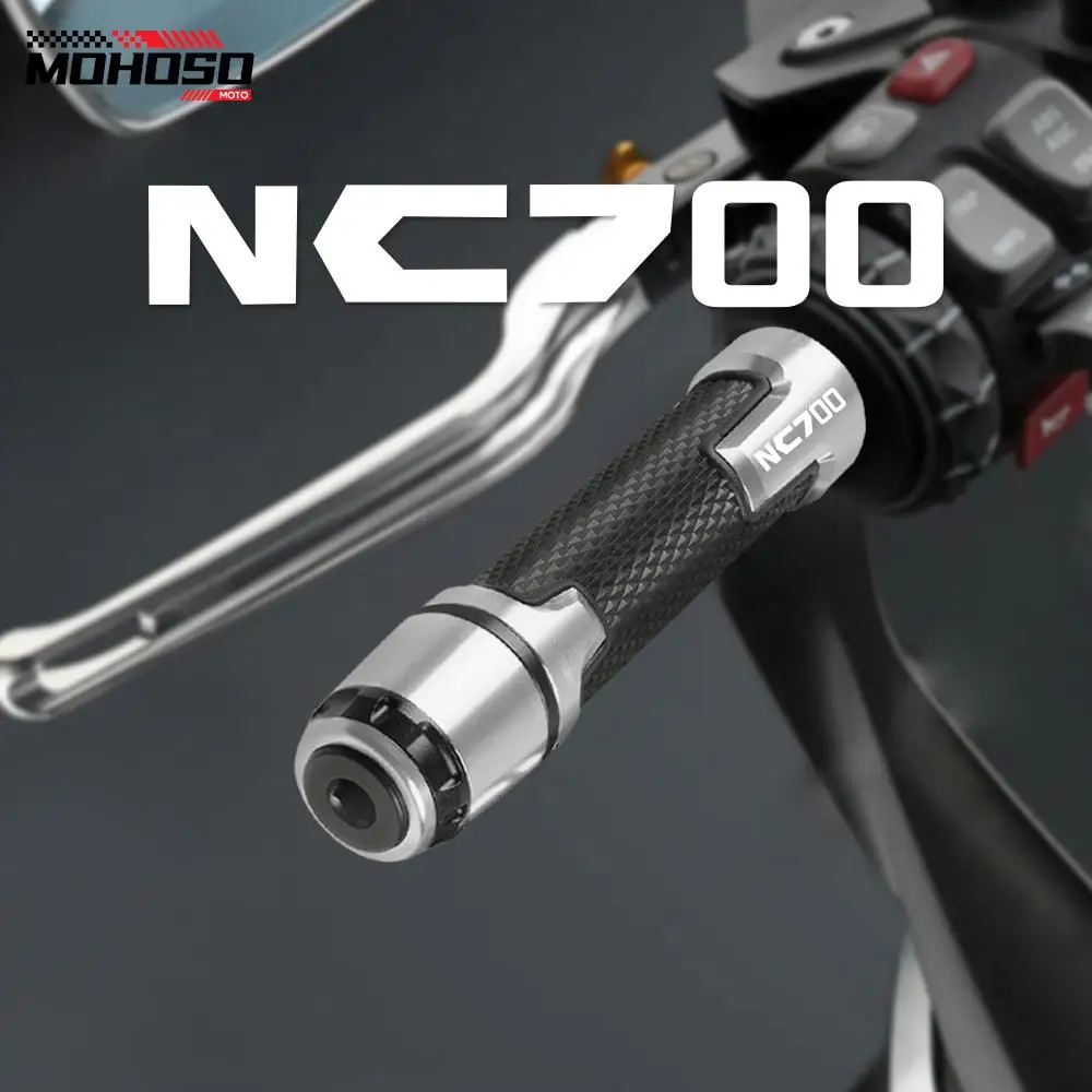 

For Honda NC700 NC700X NC700N NC 700 X N 2011-2016 2013 2014 2015 7/8 "22mm Motorcycle Handle Grip Handlebar Grips Ends Cap