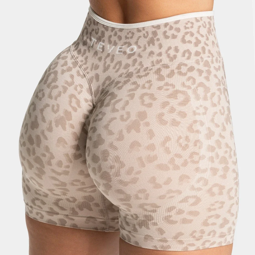 

Женские шорты с высокой талией и эффектом утяжки, быстросохнущие, сексуальные, персикового цвета, для йоги, бега, спорта и фитнеса, дизайн с тремя вставками