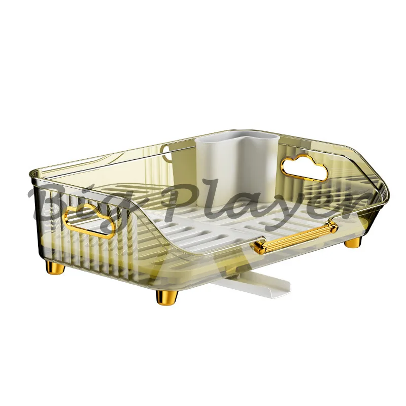 

Kitchen Shelf Bowl and Chopstick Rack, Bowl Dish Plate, Household Storage Rack, Countertop Cupboard, Draining Bowl Rack