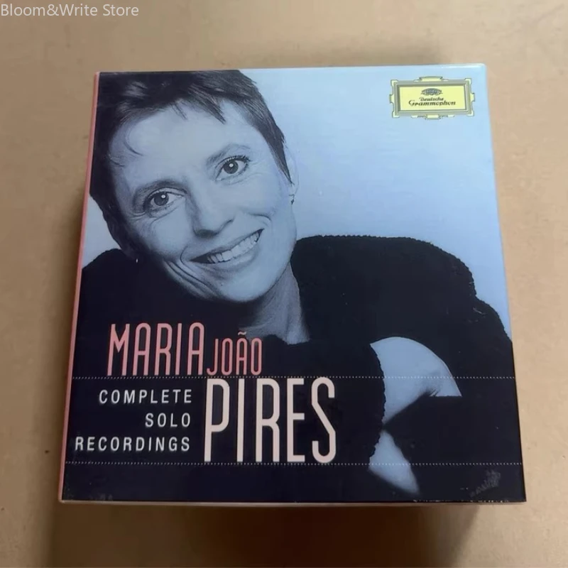 التسجيلات الشخصية الكاملة لعازف البيانو البرتغالي الشهير ماريا جواو بايرز على DG، صندوق هدايا مجموعة موسيقى 20 قرصًا