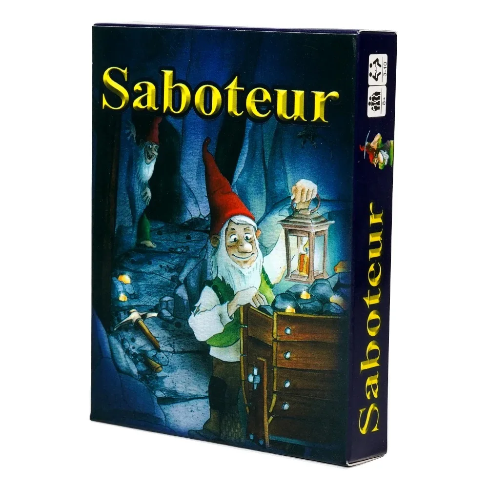 

Карточная игра Saboteur Настольные игры Funny for Families Party Board Deck Edition 1 и 2