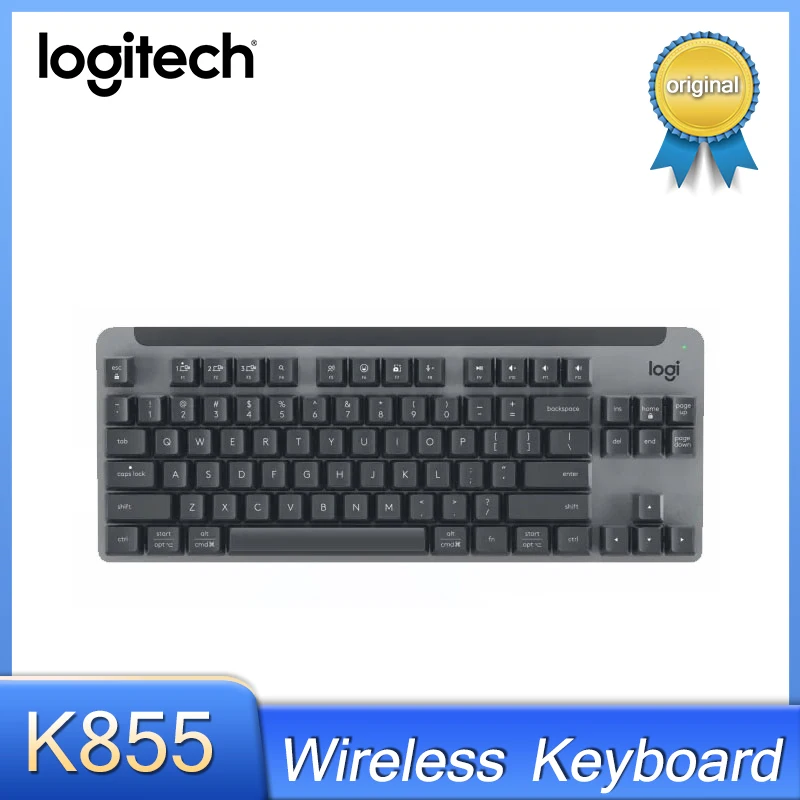 Logitech K855: A Análise Completa de um Teclado Mecânico Sem Fio para Trabalho e Jogos