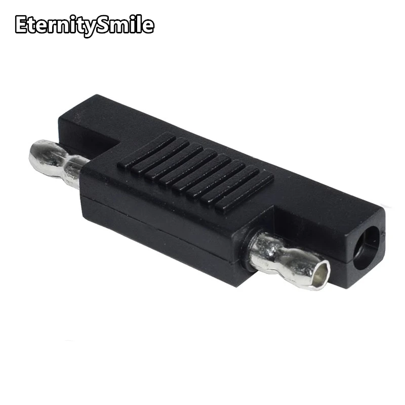 SAE Adapter Connectors SAE to SAE Plug For Quick Disconnect Extension Cable Solar Panel Battery Power Charger Maintainer