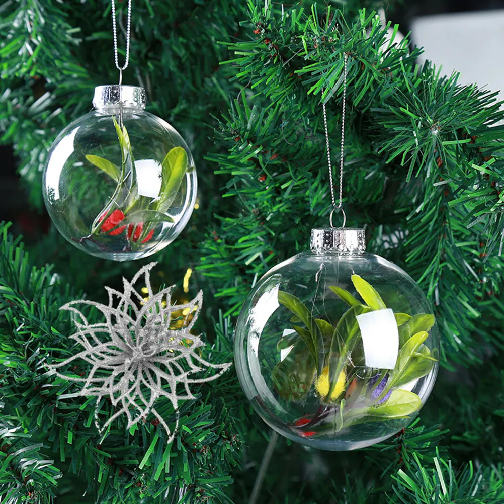

6Pcs Artificial Christmas Flower Ornaments Simulation Flower Xmas Wedding Party Tree Decoration Christmas Tree Adornment