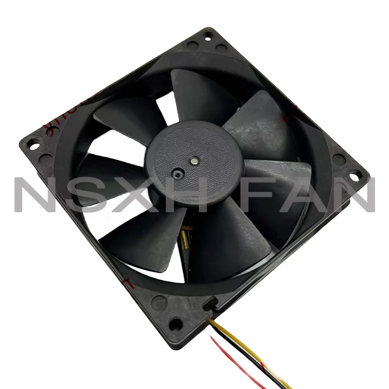 Ventilador de refrigeração do servidor de 3 fios, FBK-09A24M, 24V, 0.1A, 90x90x25mm