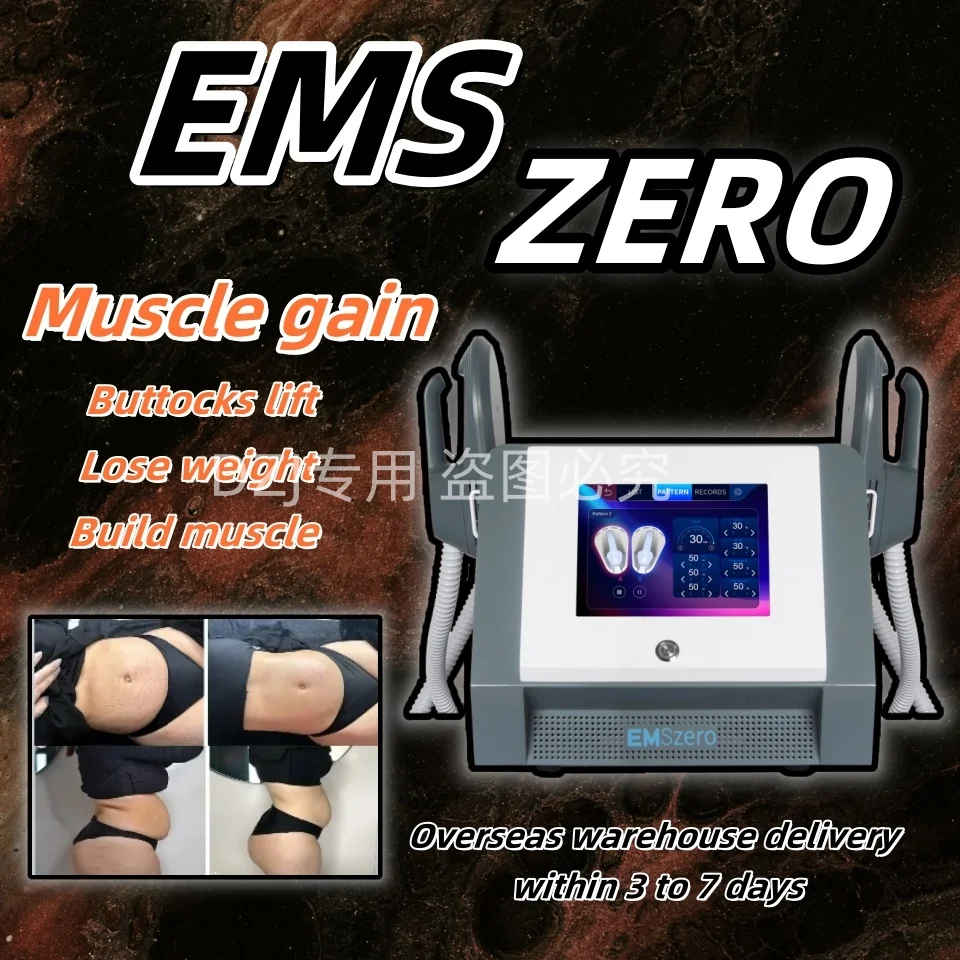 

EMSzero NEO Body Sculpting Machine Shaping 6500W 200HZ EMS Radio Frequency RF Muscle Stimulation Device Fat Removal Upgrade 2025