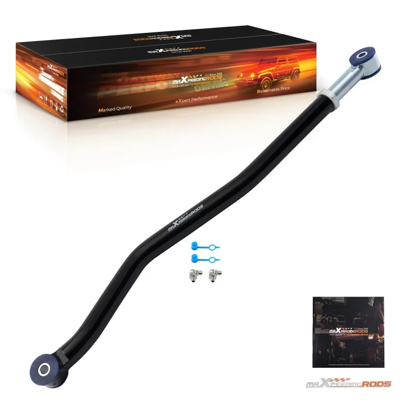Front Adjustable Track Bar 0-6" Lift For Jeep Wrangler JK 2007-2018 Panhard Rod Length Adjustable 820-860mm