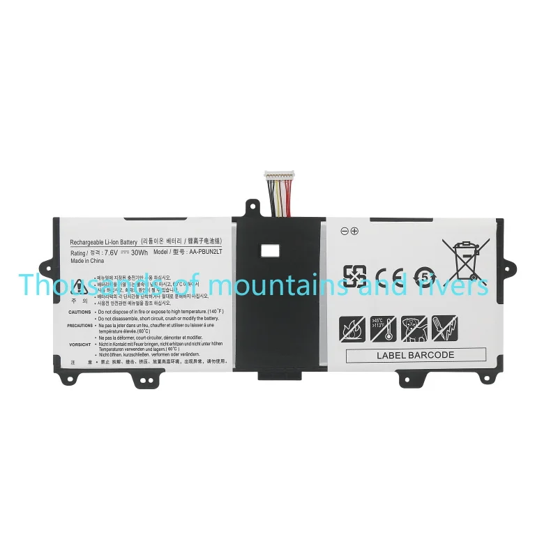 

7,6 В 30 Втч AA-PBUN2LT AA-PBUN2QT Аккумулятор для ноутбука Samsung 900X3L-K01 900X3L-K04 NP900X3L-K02CN NP900X3L-K35M 900X3J 900X3M