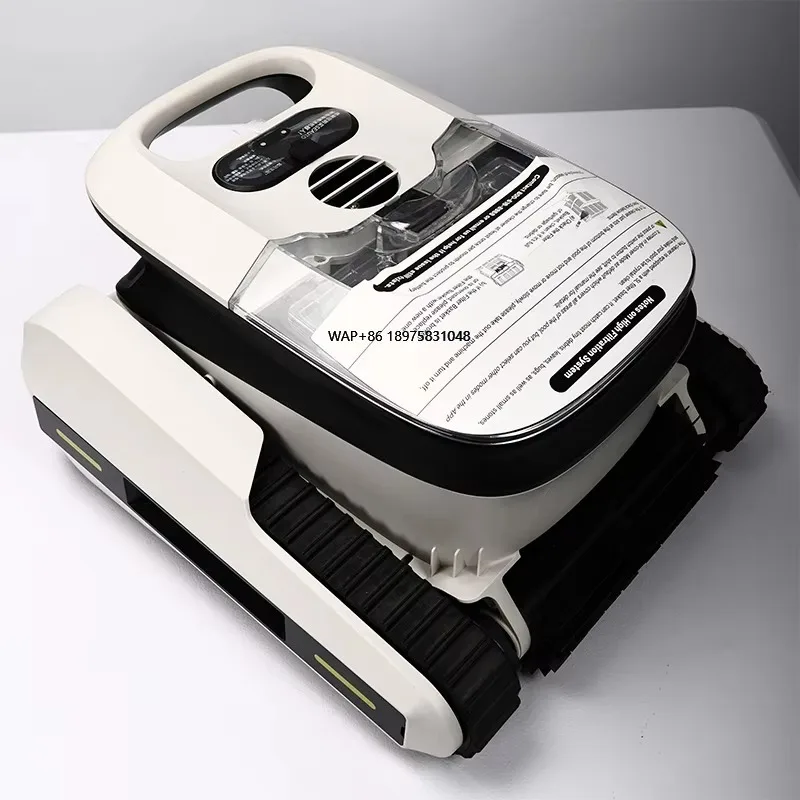 High Quality Automatic Solar Powered Cordless Pool Robot Vacuum Cleaner Underwater Wall Robotic Cleaning Tool for Swimming Pools