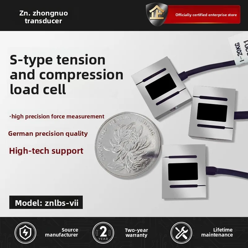 

ZNLBS-VII 500g Mini Tension Compression Load Cell Small Range Weighing Sensor In Stock