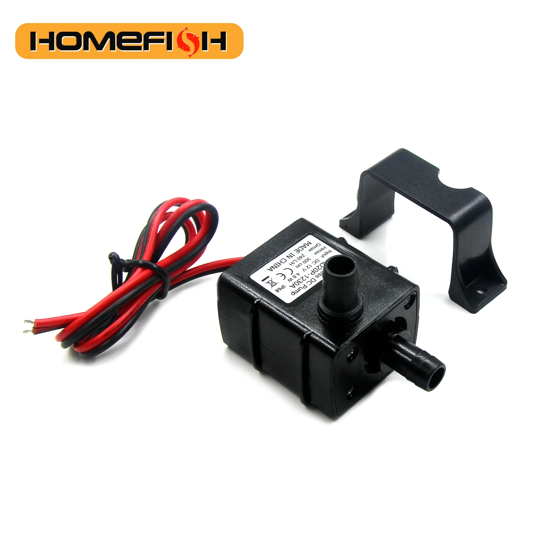 240L/H Water Pump DC 12V Brushless Motor Circulation Submersible Pump Water Suitable For Aquariums Fish Tanks Ponds Fountains