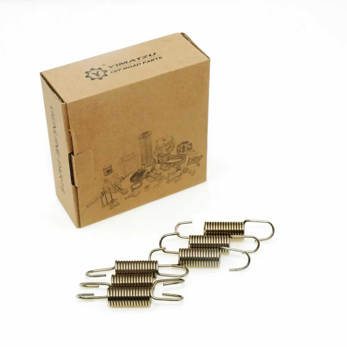 YIMATZU PARTS 6PCS Muffler Drag Spring 9030-020002 For CF 500 U5 550 600 U6 Z6 625 800 X8 U8 800 Trail Z8 800EX 1000 U10 Z10