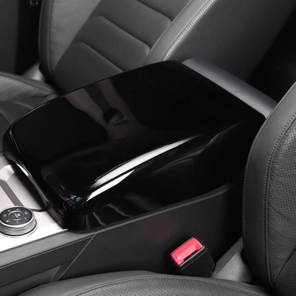 

For Volkswagen 19-25 Touareg interior modification ABS central control storage box protective cover central armrest box cover