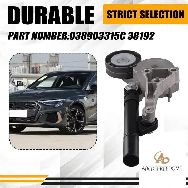 

For A3 VW Beetle Golf Jetta Skoda Seat 038903315C Car Drive Belt Tensioner For 1996-2010 38192