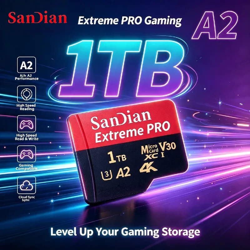 256GB Micro SD Card Class 10 U3 V30 Waterproof High Speed with USB Adapter for Phone Laptop Camera Ultra