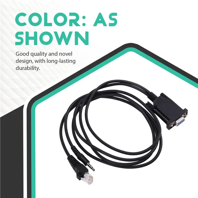 تسليم 24 ساعة منفذ DB9 COM 2 في 1 لـ Vertex لـ Yaesu VX2200 VX2508 VX160 VX3R FT-2500 FTH-2008 VXR-1000 برمجة الراديو C