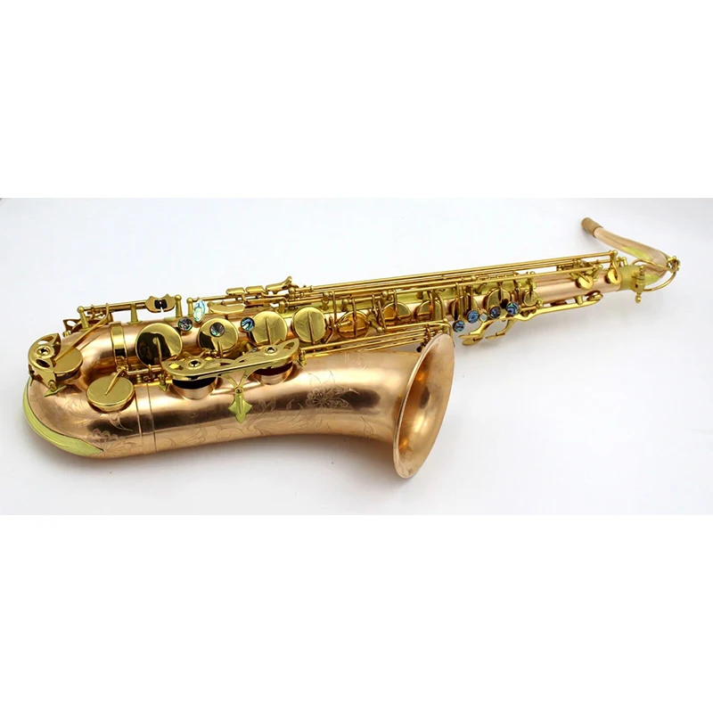 Eastern Music rose brass gold brass unlacquered copper tenor saxophone R54 type